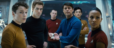 The new crew of Star Trek XI